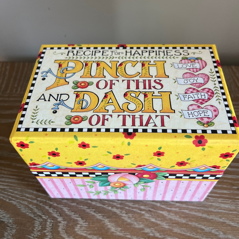 Vintage Mary Engelbreit Recipe Box